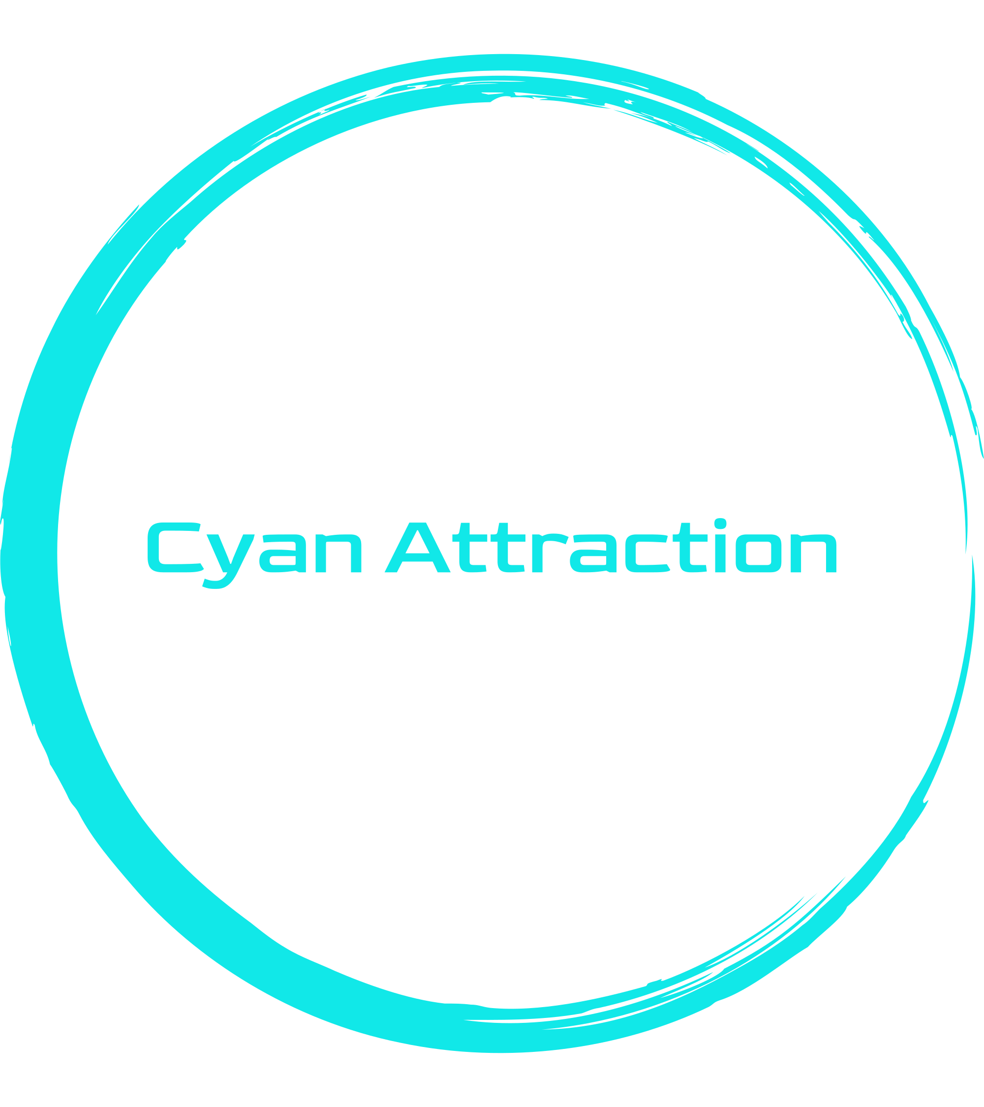 Cyan Attraction